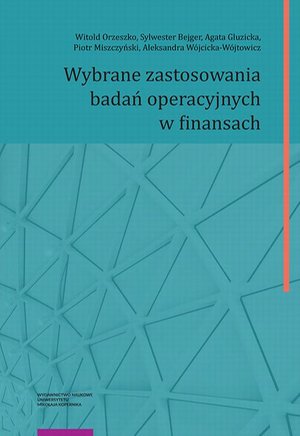 Wybrane zastosowania badań operacyjnych w finansach – ebook