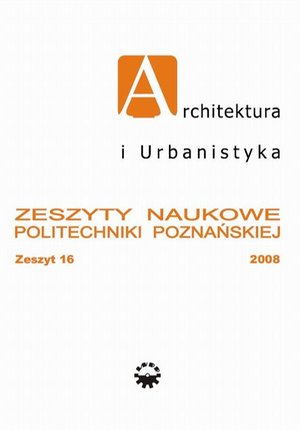 Architektura i Urbanistyka Zeszyt naukowy 16/2008 – ebook