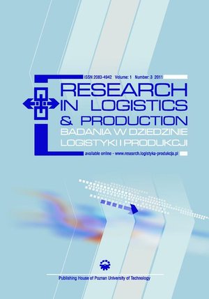 Research in Logistics & Production - Badania w dziedzinie logistyki i produkcji, Vol. 1, No. 3, 2011 – ebook