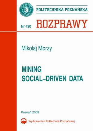 Mining Social-Driven Data – ebook