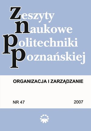 Organizacja i Zarządzanie, 2007/47 – ebook