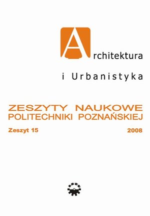 Architektura i Urbanistyka Zeszyt naukowy 15/2008 – ebook