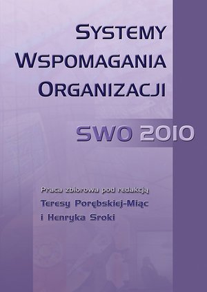 Systemy Wspomagania Organizacji SWO 2010 – ebook