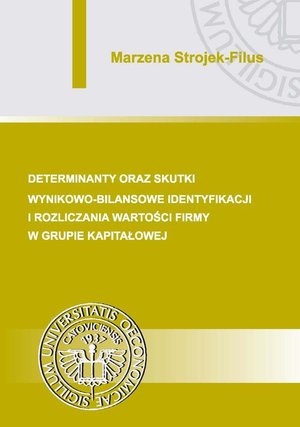 Determinanty oraz skutki wynikowo-bilansowe identyfikacji i rozliczania wartości firmy w grupie kapitałowej – ebook