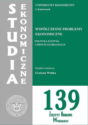 Studia Ekonomiczne. Współczesne problemy ekonomiczne. Polityka państwa a proces globalizacji. SE 139 – ebook