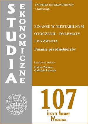 Studia Ekonomiczne. Finanse w niestabilnym otoczeniu - dylematy i wyzwania. Finanse przedsiębiorstw. SE 107 – ebook