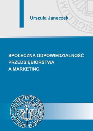 Społeczna odpowiedzialność przedsiębiorstwa a marketing – ebook