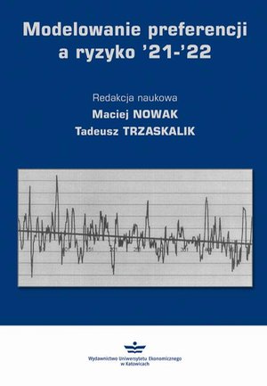 Modelowanie preferencji a ryzyko ’21-’22 – ebook