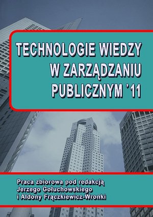 Technologie wiedzy w zarządzaniu publicznym ’11 – ebook