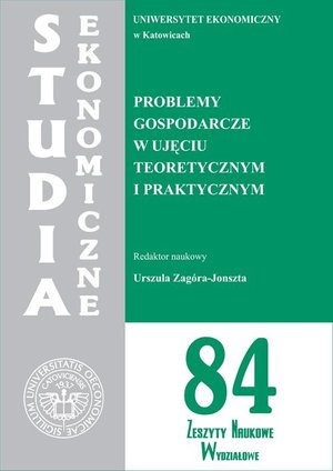 Studia Ekonomiczne. Problemy gospodarcze w ujęciu teoretycznym i praktycznym. SE 84 – ebook