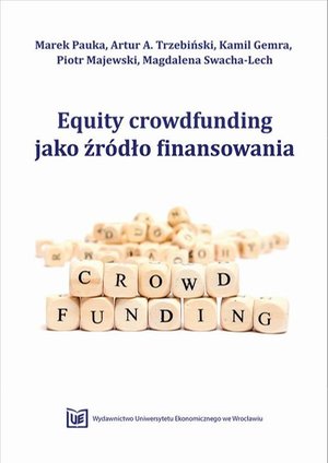 Equity Crowdfunding jako źródło finansowania – ebook