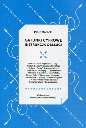 Gatunki cyfrowe. Instrukcja obsługi – ebook