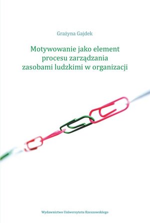 Motywowanie jako element procesu zarządzania zasobami ludzkimi w organizacji – ebook