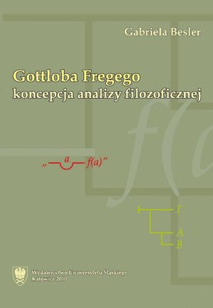 Gottloba Fregego koncepcja analizy filozoficznej – ebook