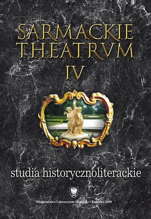 Sarmackie theatrum. T. 4: Studia o literaturze i książce dawnej – ebook