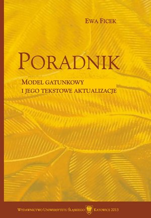 Poradnik: Model gatunkowy i jego tekstowe aktualizacje – ebook