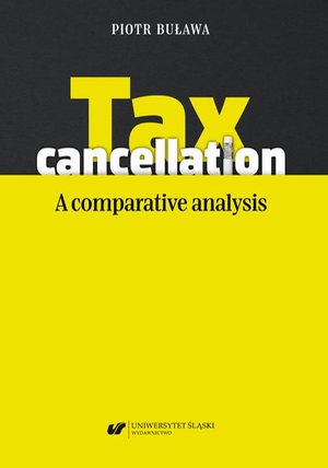 Tax cancellation: A comparative analysis – ebook
