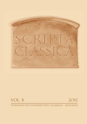 Scripta Classica. Vol. 8 – ebook