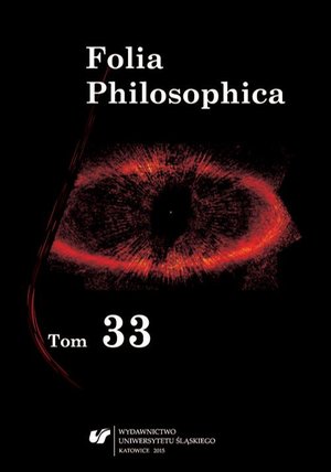 Folia Philosophica. T. 33 – ebook