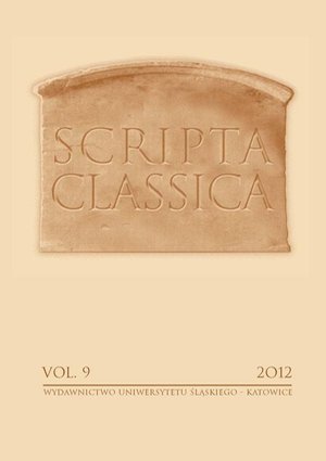 Scripta Classica. Vol. 9 – ebook