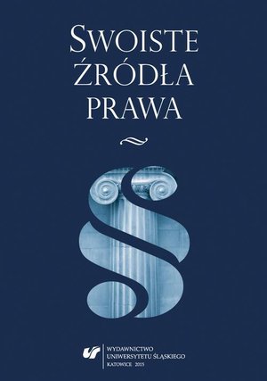 Swoiste źródła prawa – ebook