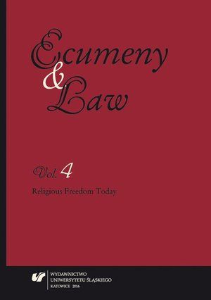 Ecumeny and Law 2016. Vol. 4 – ebook