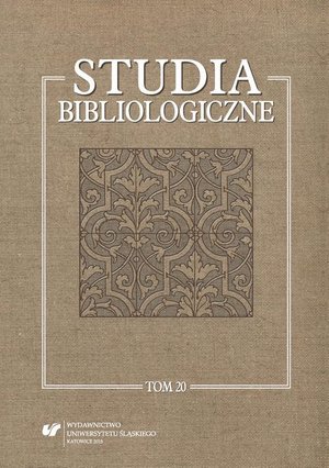 Studia bibliologiczne. T. 20: Z życia książki. Ochrona i konserwacja zbiorów bibliotecznych oraz konteksty. Prace dedykowane Profesorowi Leonardowi Ogiermanowi – ebook