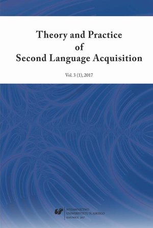 Theory and Practice of Second Language Acquisition 2017. Vol. 3 (1) – ebook