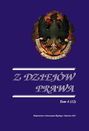 Z Dziejów Prawa. T. 4 (12) – ebook