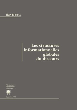 Les structures informationnelles globales du discours – ebook