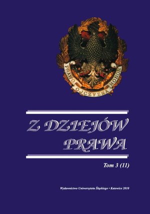 Z Dziejów Prawa. T. 3 (11) – ebook