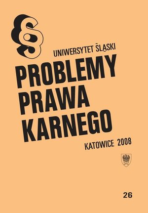 Problemy Prawa Karnego. T. 26 – ebook