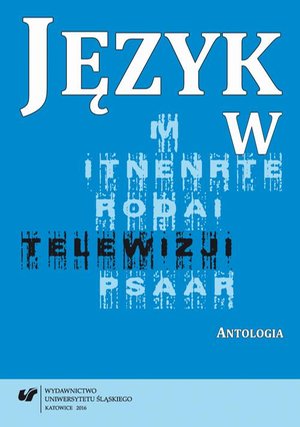 Język w telewizji: Antologia – ebook