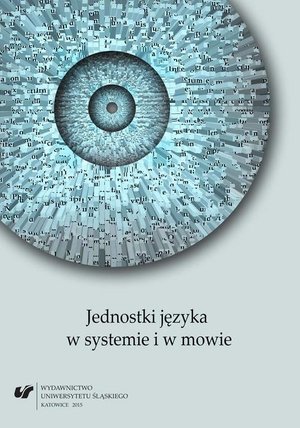 Jednostki języka w systemie i w mowie – ebook