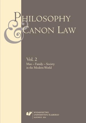 Philosophy and Canon Law 2016. Vol. 2 – ebook