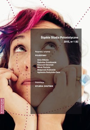 Śląskie Studia Polonistyczne 2015, nr 1 (6): Rozprawy i artykuły: Pojedynki. Prezentacje: Sylwia Chutnik – ebook