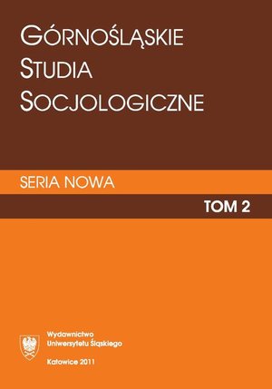 Górnośląskie Studia Socjologiczne. Seria Nowa. T. 2 – ebook