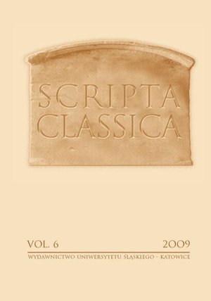 Scripta Classica. Vol. 6 – ebook