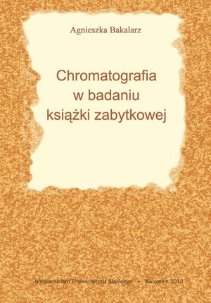 Chromatografia w badaniu książki zabytkowej – ebook