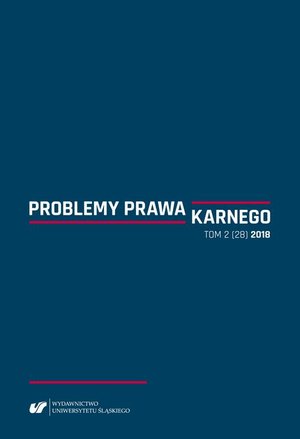 Problemy Prawa Karnego 2018, nr 2 (28) – ebook