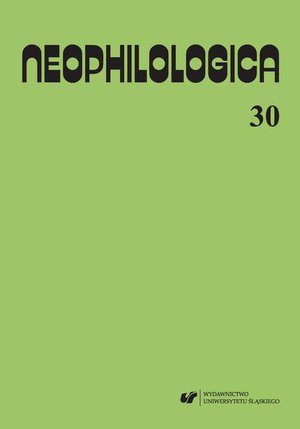 Neophilologica 2018. Vol. 30: Études sémantico-syntaxiques des langues romanes – ebook