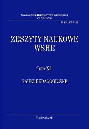 Zeszyty Naukowe WSHE, t. XL, Nauki Pedagogiczne – ebook