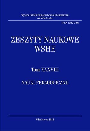 Zeszyty Naukowe WSHE, t. XXXVIII, Nauki Pedagogiczne – ebook