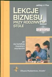 Lekcje biznesu przy rodzinnym stole – książka