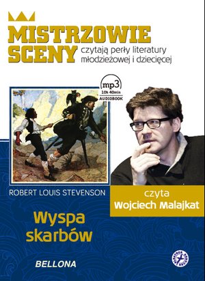 Wyspa skarbów. Książka audio, czyta Wojciech Malajkat – audiobook