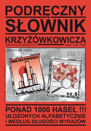 Podręczny Słownik Krzyżówkowicza - Nr 65 – ebooki