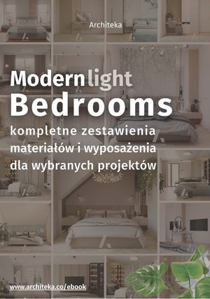 Nowoczesna sypialnia - przydatne rozwiązania. Katalog z zestawieniami materiałów i wyposażenia – ebooki