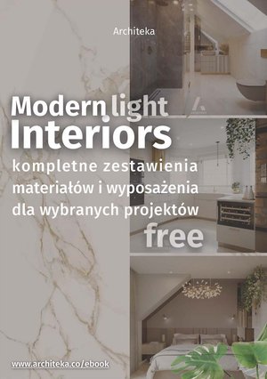 Nowoczesne, jasne wnętrza - przydatne rozwiązania. Katalog z zestawieniami materiałów i wyposażenia – ebooki