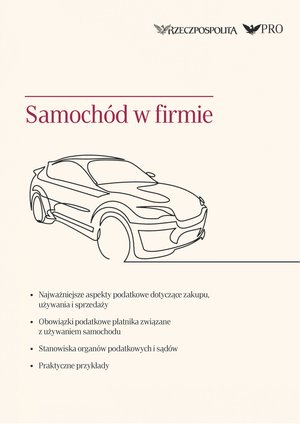 Samochód w firmie – ebook