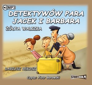 Detektywów para - Jacek i Barbara. Żółta walizka – audiobooki